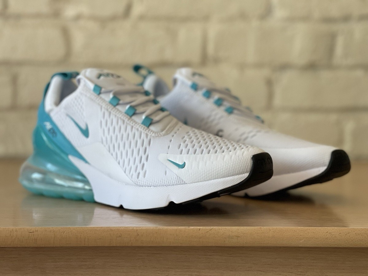 Nike Women Air Max 270 White Dusty Cactus Sneakers Size 12