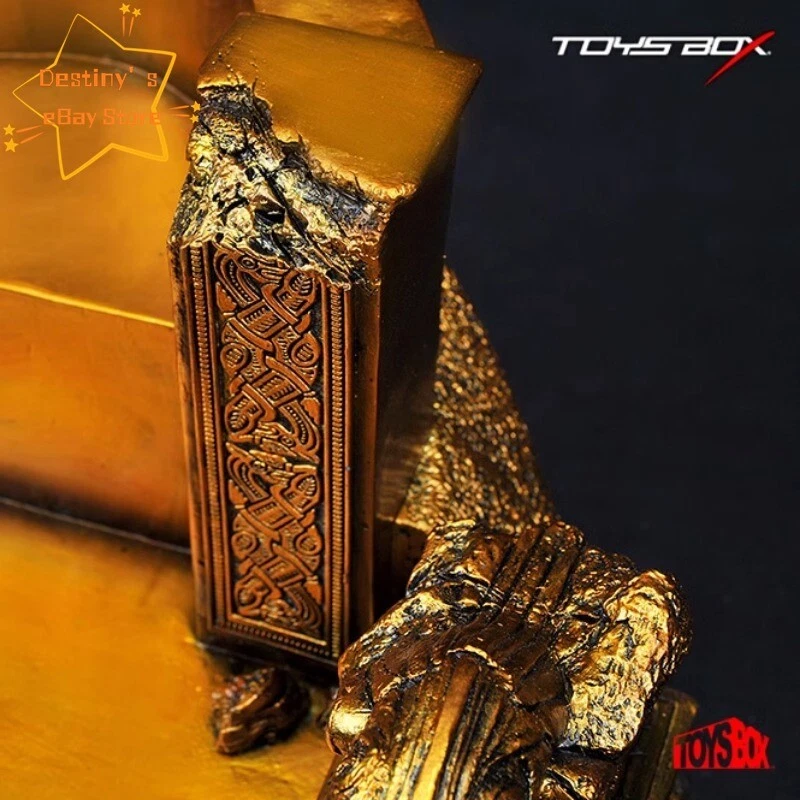 Escala 1/6 12 pulgadas SS Soldado Loki Odín Trono Escena Plataforma Trono Estatua Regalo Foto 3 de 4