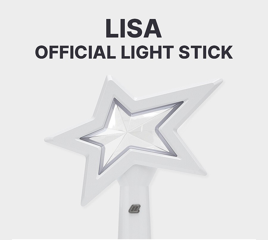 ゆ*う様 【新品】LISA OFFICIAL LIGHT STICK BLACK Lisa Official Star Light Lightstick