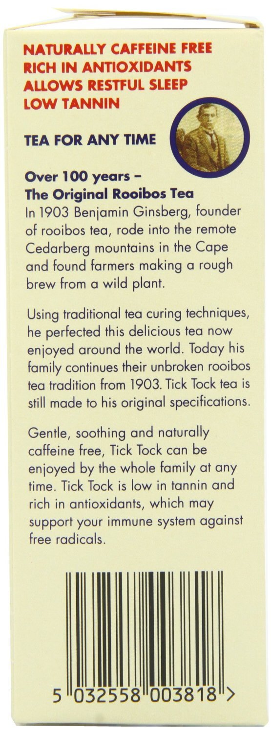 Tick Tock Tick Tock Organic Rooibos Loose Leaf Tea 100g2 Pack eBay