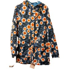 Orla Kiely X Regatta Waterproof Jacket Women's 12 Raincoat Water Floral Mac