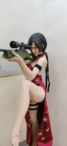 1/4 Resident Evil Ada Wong Resin Statue GLS006 Model Recast Green Leaf Cast Off - Picture 8 of 16