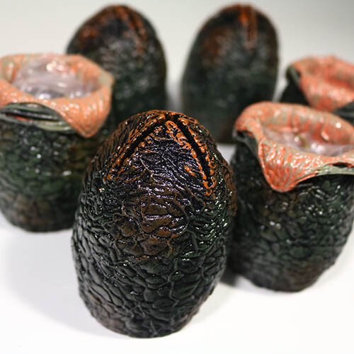 NECA Alien LV-426 Cage-Free Eggs 6-Pack Accessory Set W Face Huggers 2015 No Box - Picture 2 of 8
