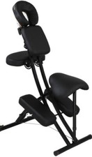 Earth Gear Therapeutic Massage Chair - Travel Pro navy blue - Photo Simulation