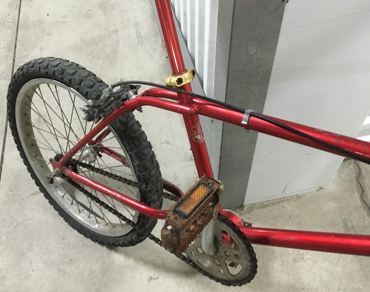 Schwinn Modifed BMX Bike Vintage USA 1970s RED as is Options