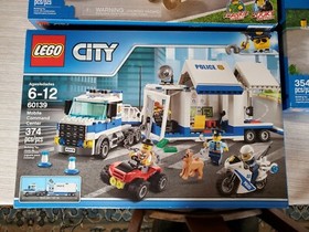 Lego Huge Lot City 60256 Service Station 60244 Police 60139 Mobile Command...