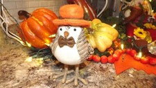 Target Spritz Bird 7  Featherly Friend Brown Top Hat Fall Collectible Rare
