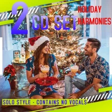 2CD CHRISTMAS HARMONIES QRS PIANOMATION PIANOFORCE COMPATIBLE PLAYER PIANO CD