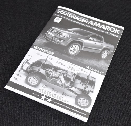 Tamiya MANUAL - Volkswagen AMAROK 58616 CC-01- NEW - Picture 2 of 4