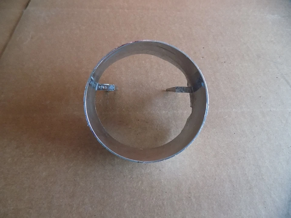 1961 CHRYSLER WINDSOR РУЛЕВАЯ КОЛОНКА / КОЛЕСНЫЙ ВОРОТНИК ХРОМИРОВАННАЯ ОТДЕЛКА - Изображение 4 из 4