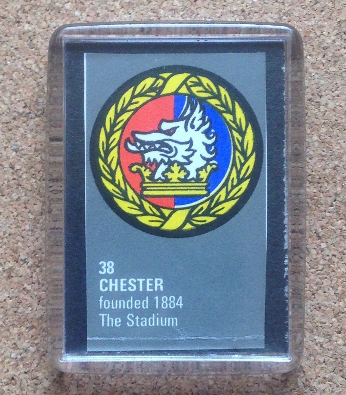 Bartholomew Football (Soccer) Map Badge Crest Fridge Various