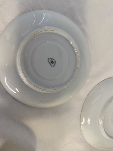 4er Set Dorothy Thorpe Gold Crosshatch Kaffeetassen - Bild 7 von 23