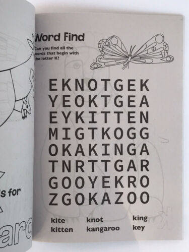Eric Carle The Very Hungry Caterpillar Alphabet Coloring & Activity Book Crayons - Picture 4 of 8