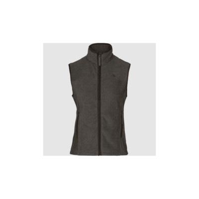Seeland Womens Woodcock Ivy Fleece Waistcoat Midlayer Dark Grey Melange