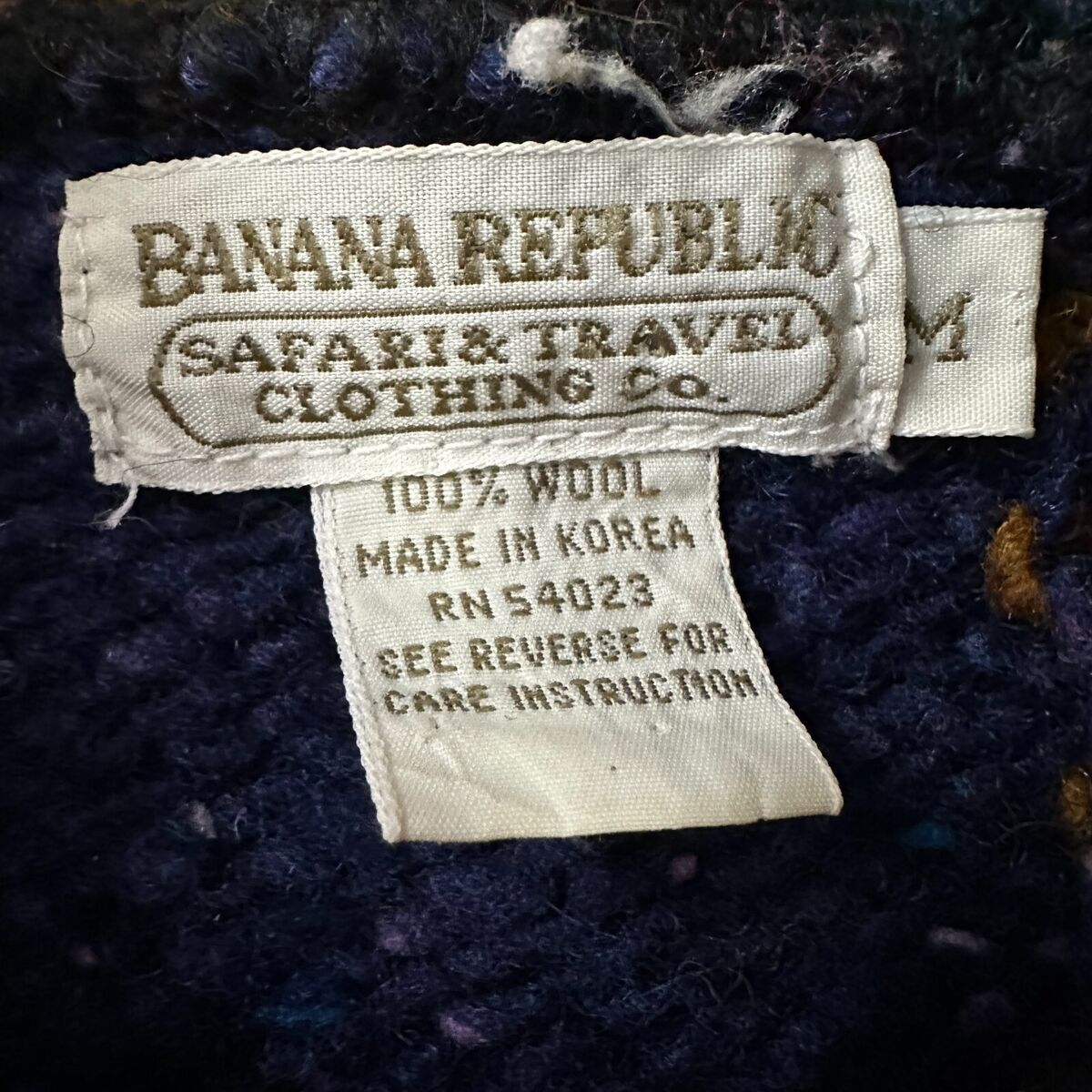 Vintage Banana Republic Safari Travel Sweater Womens Medium Vintage Banana Republic Safari Travel Sweater Womens Medium