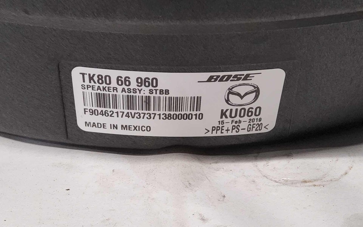Speaker BOSE SUBWOOFER MAZDA CX9 19 | eBay