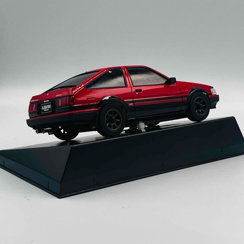 Carrozzeria Kyosho Mini-z ASC MA020 Toyota LEVIN AE86 Rosso/Nero MZP473RBK - Foto 7 di 14