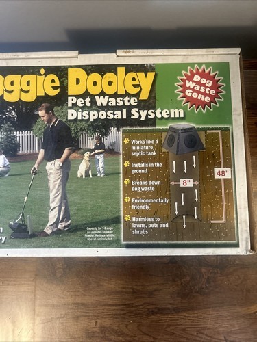 Doggie Dooley El Sistema Original de Eliminación de Residuos para Perros en Tierra Nuevo en Caja Abierta - Imagen 4 de 11