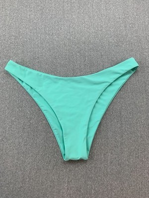 High Cut Bikini Tankini Swimsuit Bottom Women size XXL Mint Green Fun Beach Pool