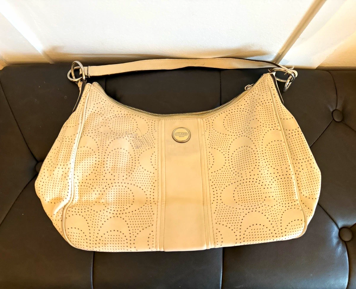 Coach Hobo Bags White Bags & Handbags for Women for sale - eBay