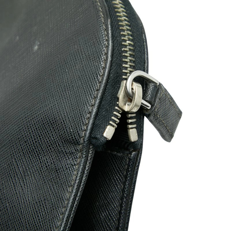 PRADA triangular logo plate handbag business bag … - image 12