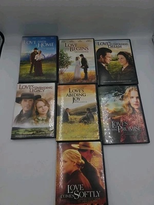 Love Comes Softly Series 7 DVD Lot Janette Oke Movies Love's Long Journey - Image 1 of 4
