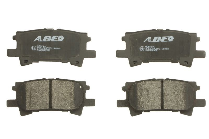 Kit plaquettes de frein à disque ABE C22032ABE auto pour RX 3.3
