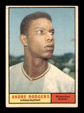 1961 Topps #183 Andre Rodgers  EX/EX+ X2713962