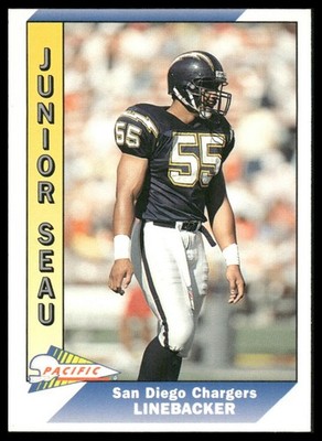 1991 Pacific #451 Junior Seau San Diego Chargers