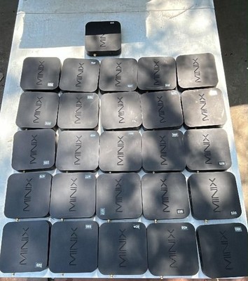 Lot of 26 MINIXI JZ83-PRBX Mini 4Gb RAM,  No Chargers, No Remotes