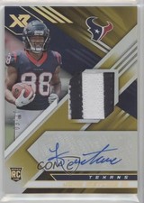 2022 Panini XR Rookie Swatch Auto Gold 3/10 John Metchie III #RSA-JM Auto 04qn