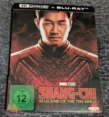 Shang-Chi and the Legend of the Ten Rings 4K UHD + Blu-ray Steelbook Marvel NEU