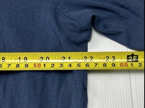 Ecko Unltd Mens Blue Modern Streetwear T Shirt Longline Size XL Embroidered Tee - Picture 7 of 8