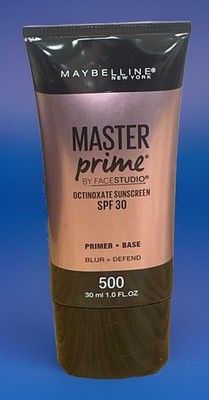 Maybelline Master Prime #500 SPF 30 Primer Base Blur + Defend Sealed!!