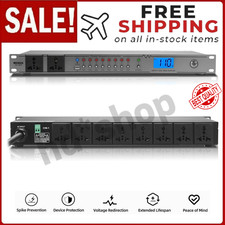 Rack Mount Power Conditioner 20A 10 Outlets 2...