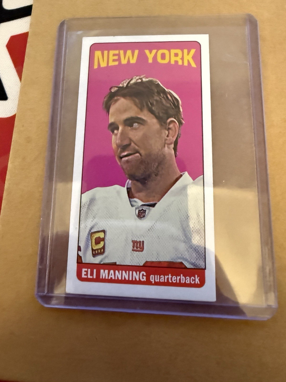 2012 Topps Football 1965 Mini Set Eli Manning #100 - Giants