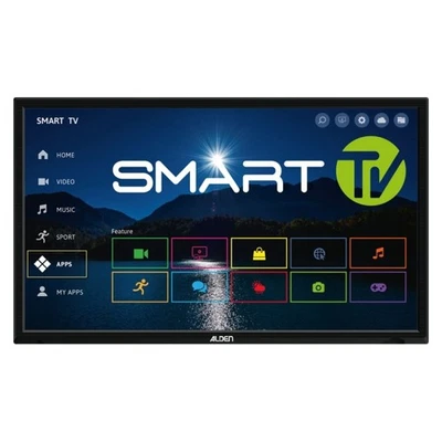 ALDEN LED-TV 19 Zoll Smartwide Smart Camping DVB-S2/C/T2 Fernseher 12V - Bild 1 von 2