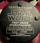 Gentle Giant Star Wars Bust  First Order Stormtrooper Gentle Giant Mini Bust  — photo 6