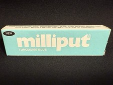 Milliput Turquoise Blue 2-Part Epoxy Putty 4oz 113.4g Modeling Sculpting NEW NIB