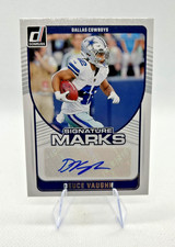Deuce Vaughn - 2024 Donruss Signature Marks #16 - Dallas Cowboys