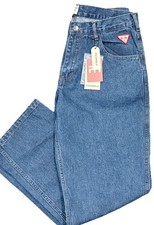 TICOMELA FR Flame Resistant Mens Jeans 32x32 Blue Denim Straight Relaxed Fit NWT