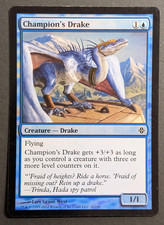 MTG Card - 1x Champion's Drake - Rise of the Eldrazi - LP/MP - Foil - Magic #56