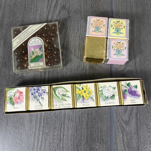 English Bath Cubes Floral