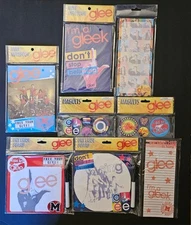 2010 GLEE Stationary Mini Notebooks Notepads Magnets Dry Erase Board Set of 8