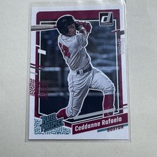 2023 Donruss #63 Ceddanne Rafaela Rated Prospect