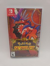 Authentic Replacement CASE ONLY Pokemon Scarlet Nintendo Switch Box