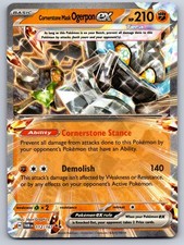 Cornerstone Mask Ogerpon ex 112/167 Twilight Masquerade Pokemon Holo NM