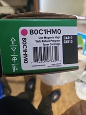 Genuine Lexmark High Yield Magenta Return Program Toner Cartridge for US Governm