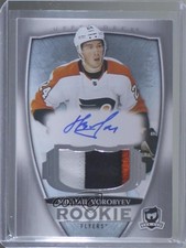 2018-19 Upper Deck The Cup Rookie 47/249 Mikhail Vorobyev #116 Patch Auto 3l1