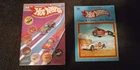 HOT WHEELS VINTAGE COLORING AND STICKER DECAL BOOKS